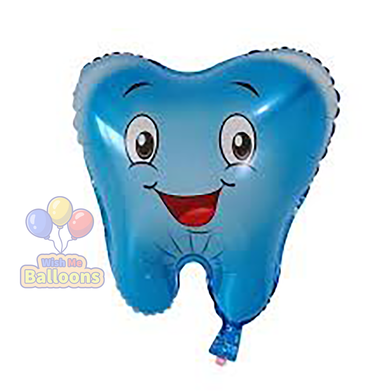 Happy Tooth Helium Foil Balloon
